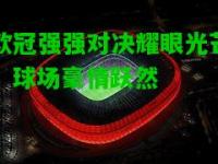 欧冠强强对决耀眼光芒，球场豪情跃然