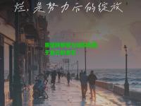 用坚持和努力绽放出属于自己的光芒