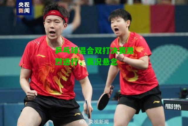 乒乓球混合双打决赛激烈进行，赛况悬念