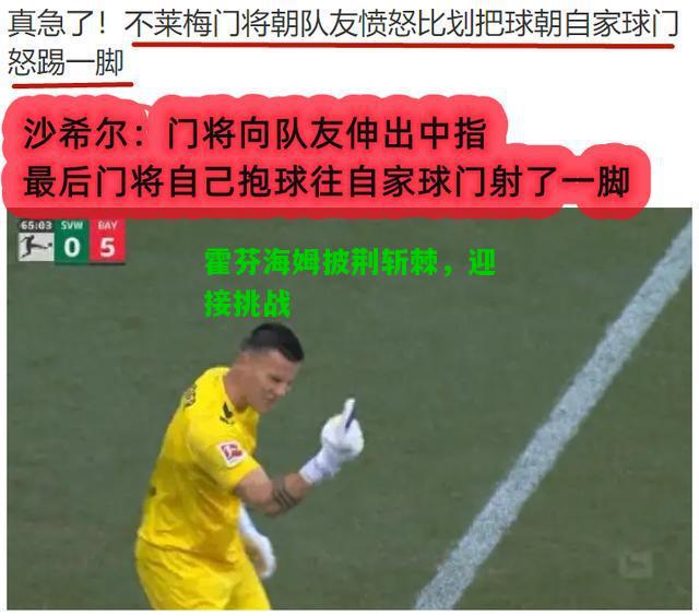 霍芬海姆披荆斩棘，迎接挑战