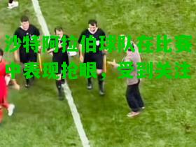 沙特阿拉伯球队在比赛中表现抢眼，受到关注