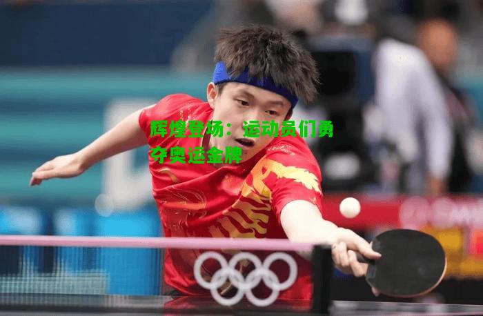 辉煌登场：运动员们勇夺奥运金牌