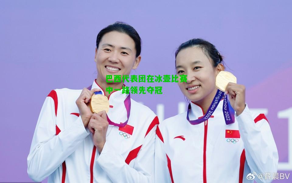 巴西代表团在冰壶比赛中一路领先夺冠