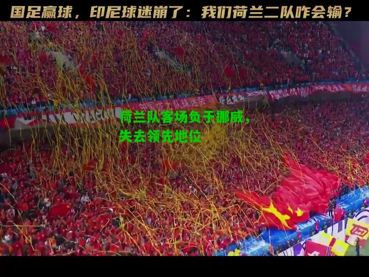 荷兰队客场负于挪威，失去领先地位