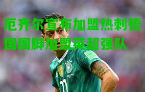 厄齐尔宣布加盟热刺德国国脚加盟英超强队