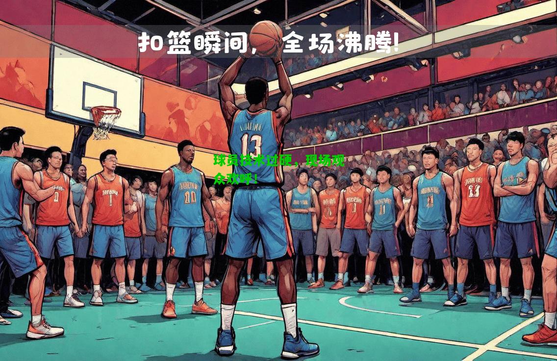 球员技术过硬，现场观众欢呼！
