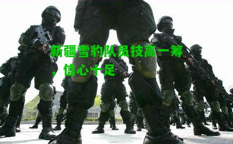 新疆雪豹队员技高一筹，信心十足
