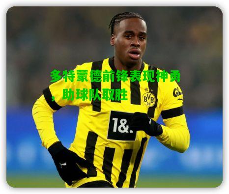 多特蒙德前锋表现神勇，助球队取胜